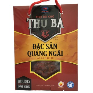 Thịt Bò Khô miếng miềm loại đặc biệt 500g cao cấp, đặc sản vùng Trung bộ Đà Nẵng, Quảng Ngãi,