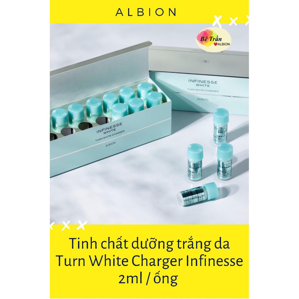 Tinh chất dưỡng trắng Turn White Charger Infinesse 2ml