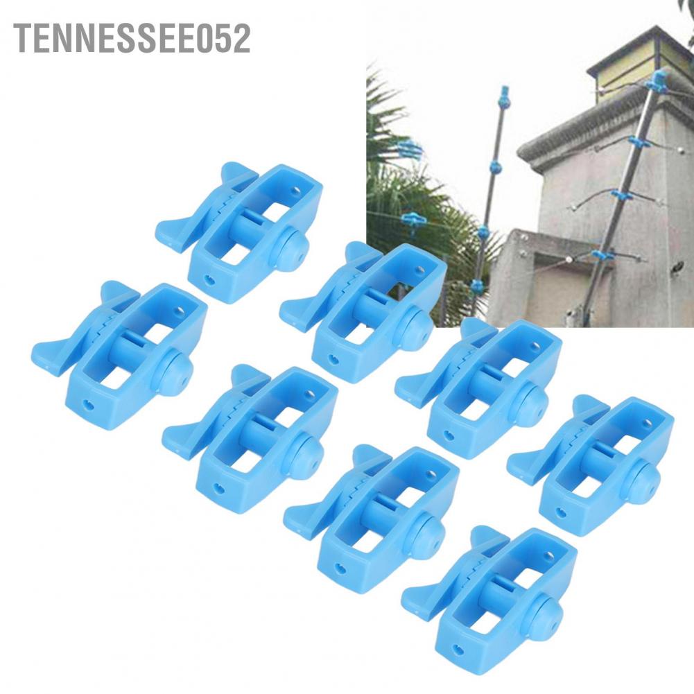 Tennessee052 Hàng rào điện 50 cái Chất cách ABS Máy siết hàng trong Bộ căng dây cho an toàn nông trại Màu xanh