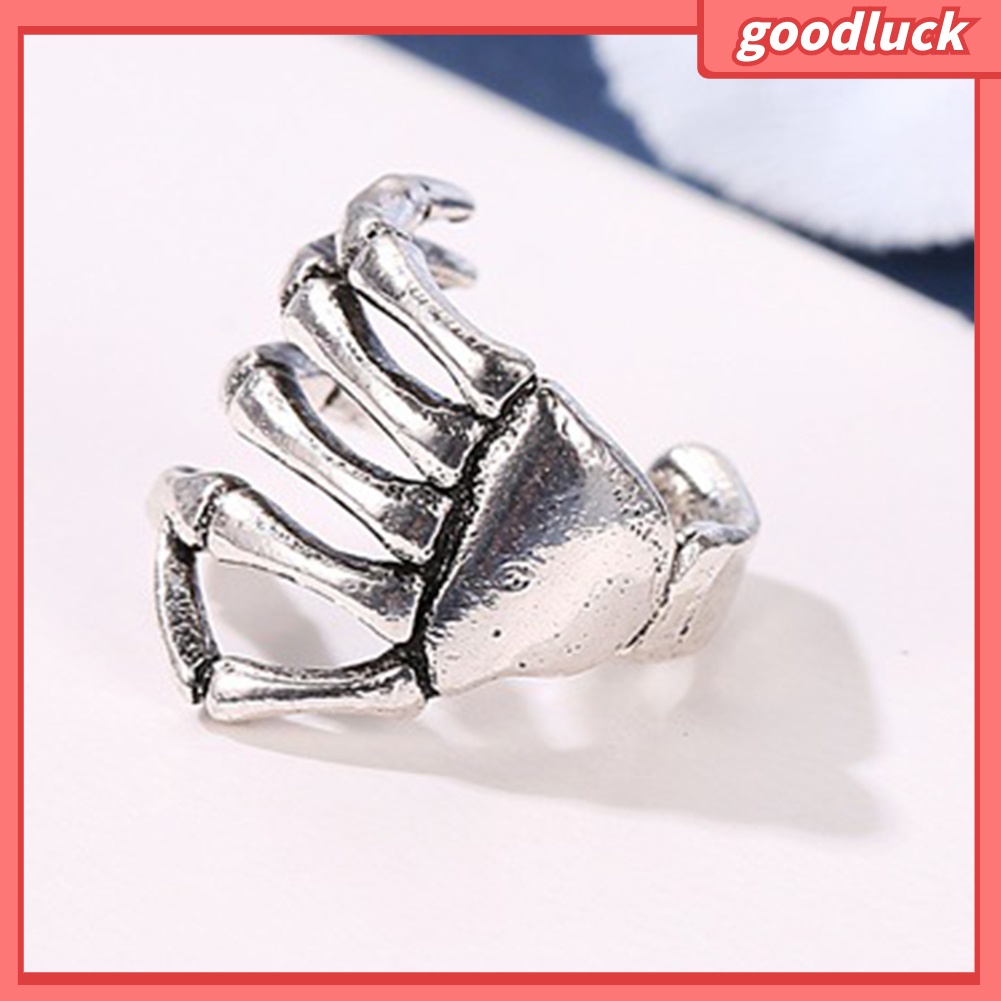 1 Khuyên Vành Tai Hình Đầu Lâu Cho Nữ