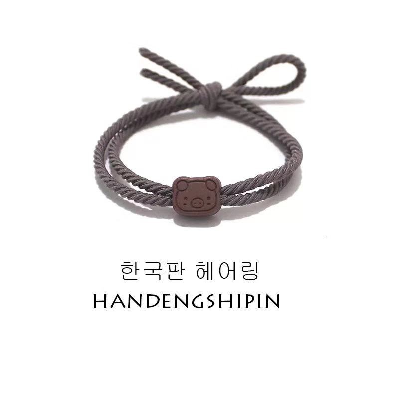 Dây buộc tóc hình chú gấu xinh xắn cho nữ