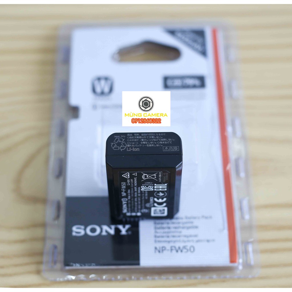 Pin sony NP-FW50 chất lượng cao cho sony A6000 , A6300 , A6500 , A7II , A7 , A7S , A7SII , A7R , A7RII