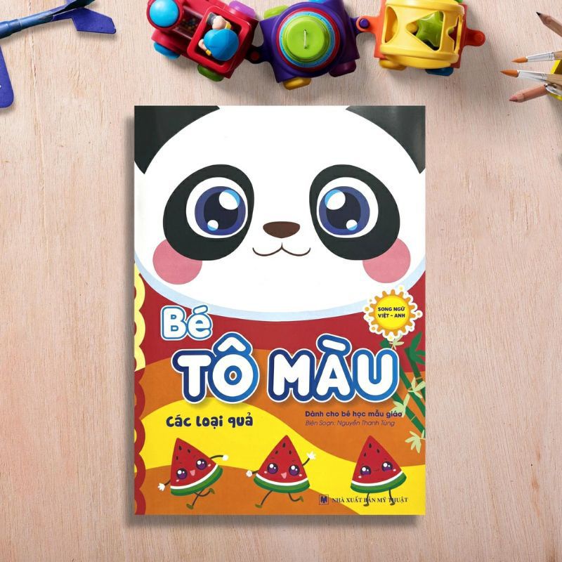 Sách - Bé Tô Màu - Tập Làm Hoạ Sĩ Nhí