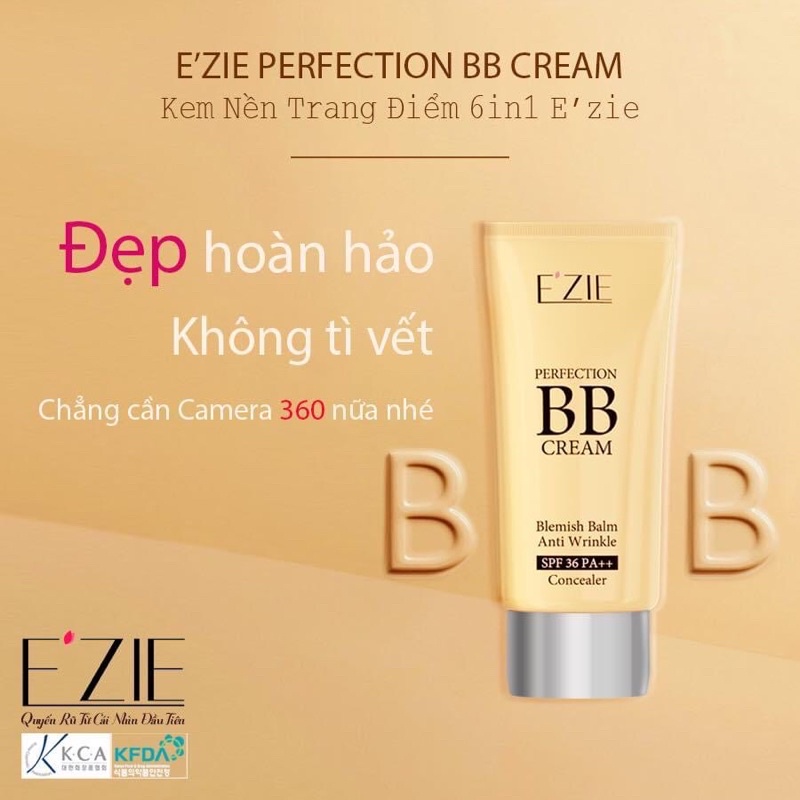 [🛍SHOP CHÍNH HÃNG] BB EZIE KEM NỀN TRANG ĐIỂM 6in1 - CAM KẾT CHÍNH HÃNG 100% DATE MỚI