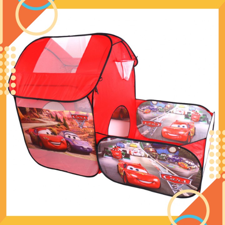 Đồ chơi nhà bóng siêu đẹp, siêu rộng 2 khoang cho bé