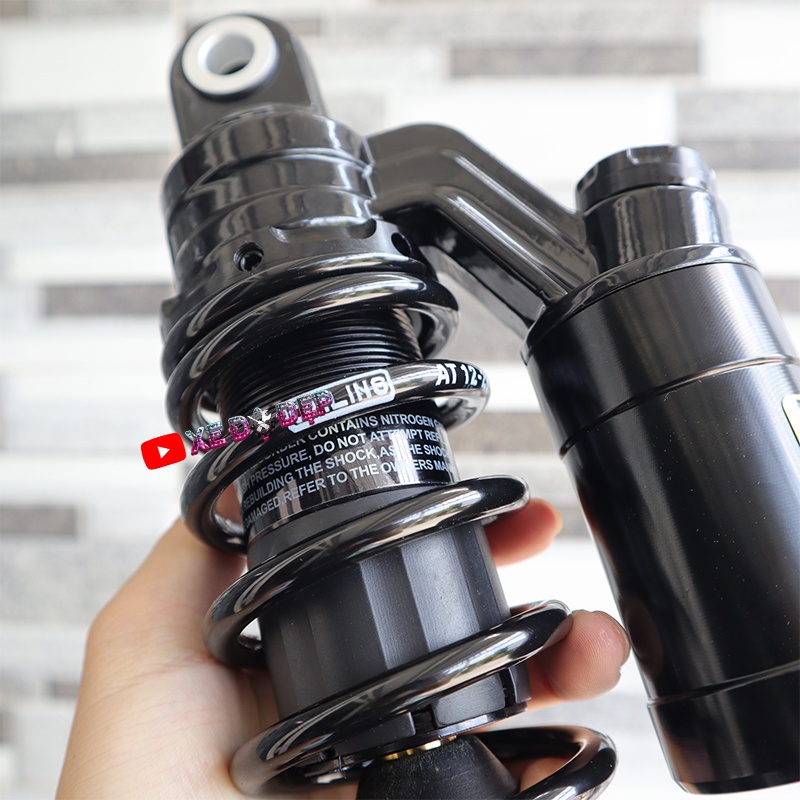 Phuộc Nitron Bình Dầu Đen Ty Vàng