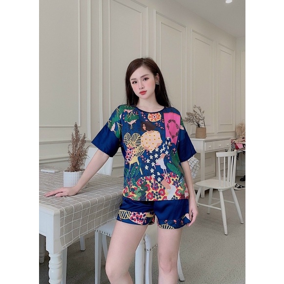 Bộ Lụa Pizama loại đẹp | BigBuy360 - bigbuy360.vn