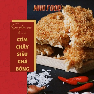 500GR Cơm cháy chà bông, cơm cháy siêu chà bông NHII FOOD thực phẩm sạch nhà làm