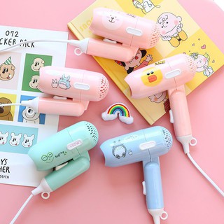 BẢO HÀNH 1 ĐỔI 1 Máy Sấy Tóc Gấp Gọn Mini Cute Hình Thú 1000W Máy Sấy Tạo Kiểu Tóc Cao Cấp Máy Sấy Nóng Lạnh