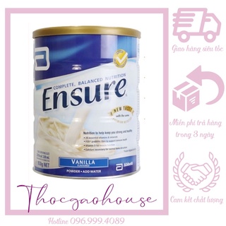Sữa Ensure vanilla 850gr nội địa Úc