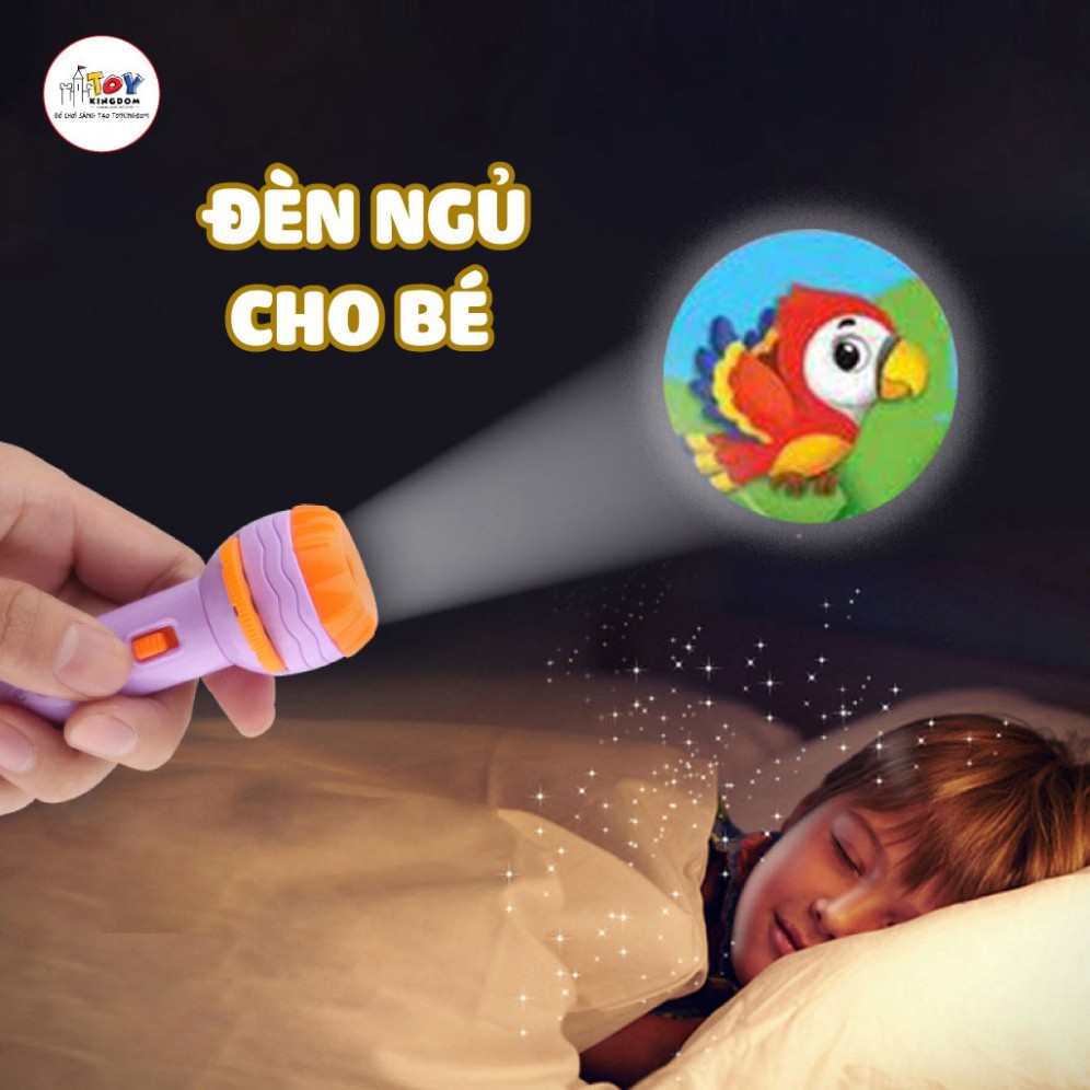 Đồ Chơi Đèn Pin Chiếu Hình 48 Chủ Đề Cho Bé - Siêu Nét - Giá Rẻ