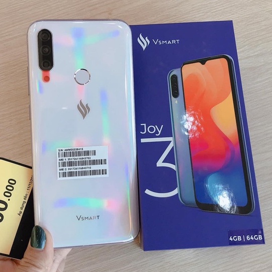 Điện thoại Vsmart Joy 3  Fullbox Nguyên Seal Chính Hãng VJ3 - smartphone chất