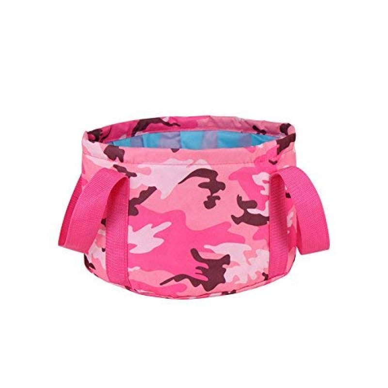 Xô Đựng Nước Chống Rò Rỉ Có Thể Gấp Gọn Dùng Đi Cắm Trại/Leo Núi/Câu Cá Ngoài Trời