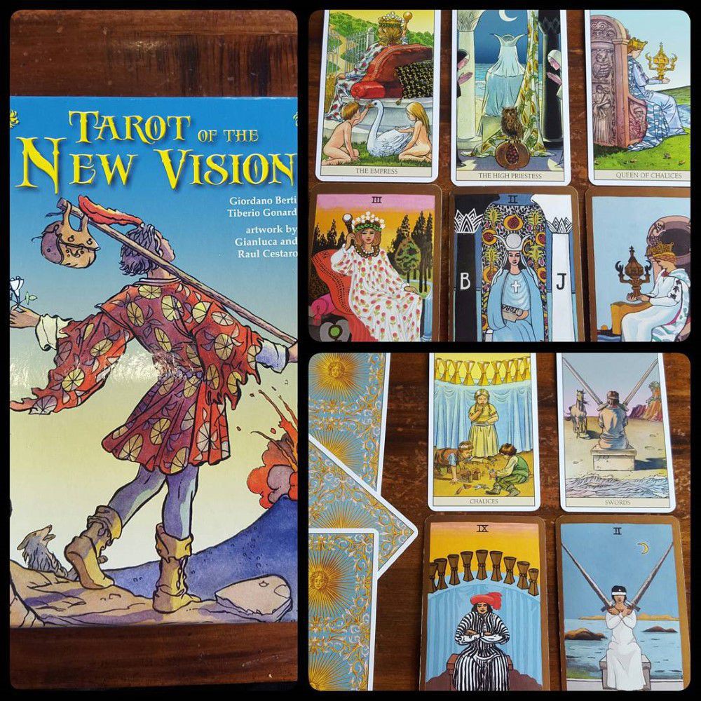 Bộ bài Tarot of the New Vision phiên bản Kit