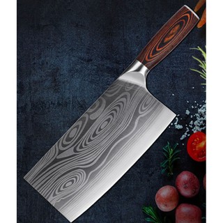 DAO - DAO BẾP NHẬT BẢN THÉP DAMASCUS MÃ ADT117 pt