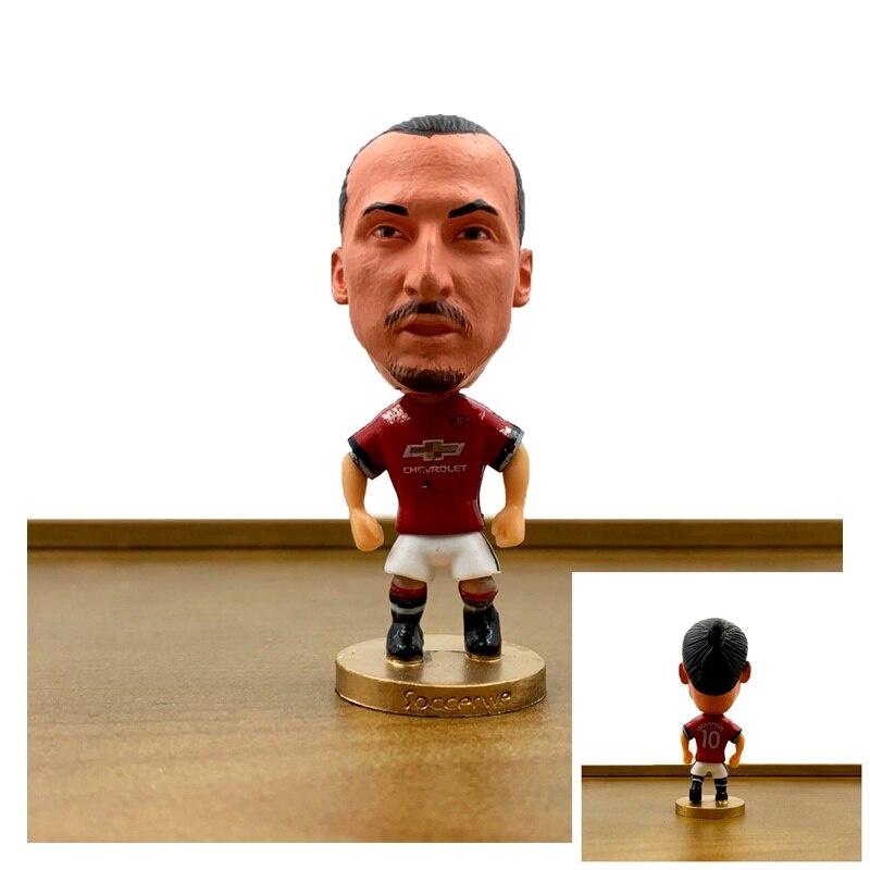 Mô hình nhân vật ngôi sao bóng đá Rooney Ibogba tùy chọn