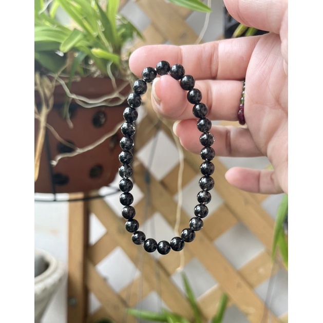 Vòng tay tóc đen size 6li