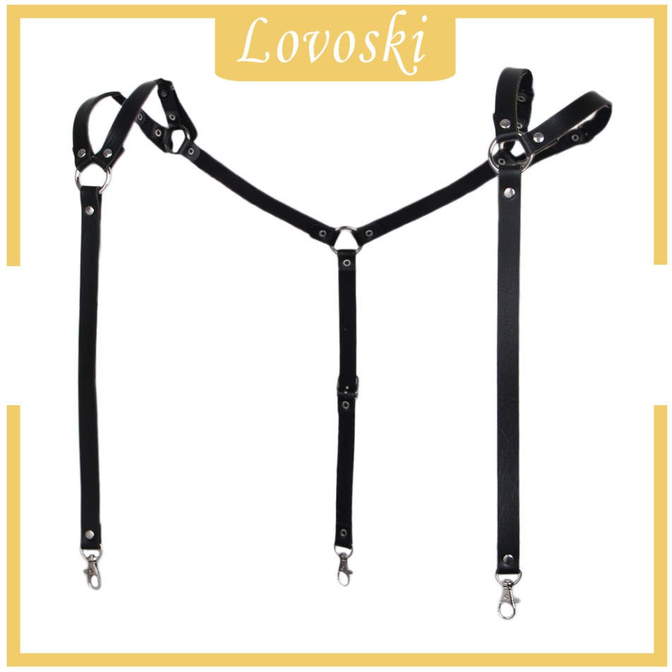 [Lovoski] Đai Thắt Lưng Da Chữ Y Có Khóa Cài Có Thể Điều Chỉnh Cho Nam Và Nữ