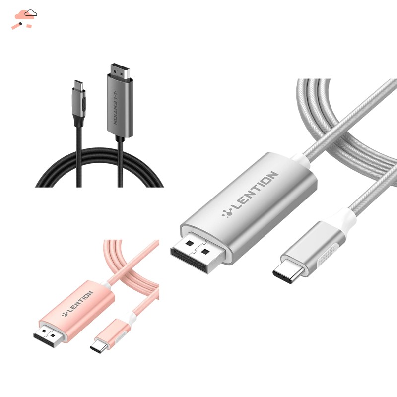 Cáp Chuyển Đổi Lention Cu708D Usb-C Sang 4k 60hz Cho 2020-2016 Macbook Pro 13 / 15 / 16