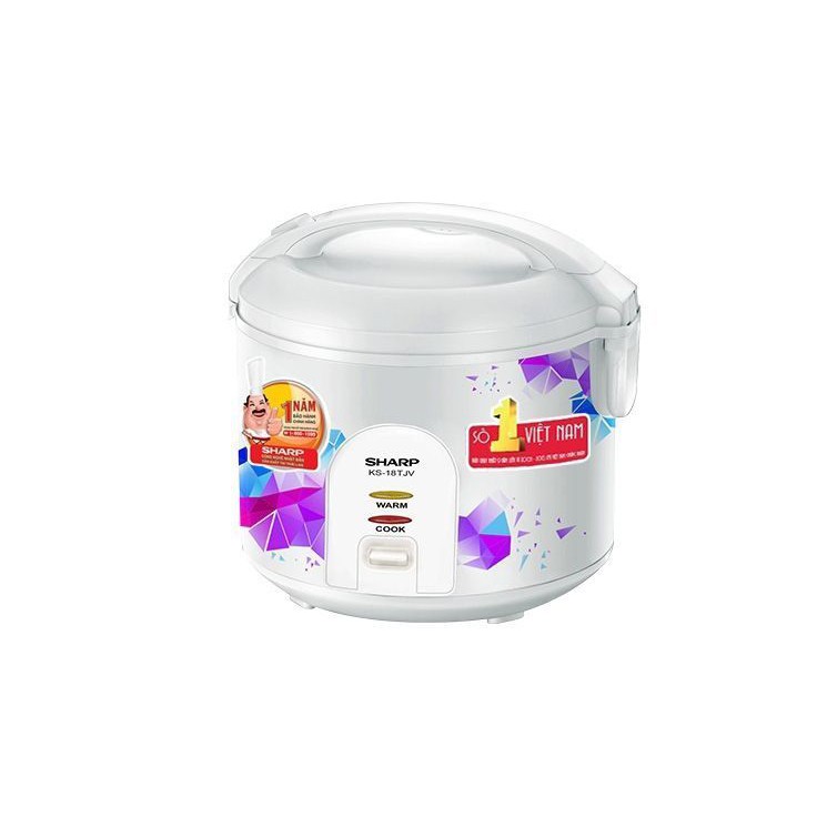 Nồi cơm điện cơ Sharp 1.8L KS-181TJV