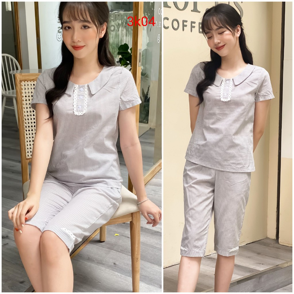 Đồ Bộ Nữ Mặc Ở Nhà, Quần Áo Bộ Nữ Mặc Mùa Hè Mẫu Quần Lửng Tay Cộc Đẹp |  Holcim - Kênh Xây Dựng Và Nội Thất