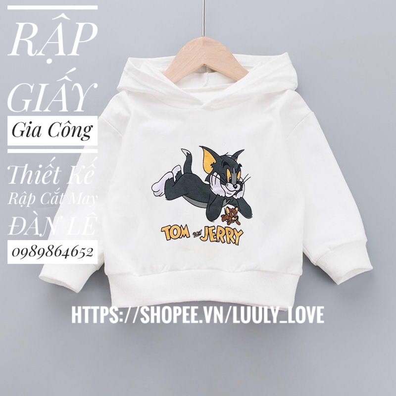 Rập giấyB377_ Rập giấy bộ mặc nhà cho bé yêu(1t-12t)