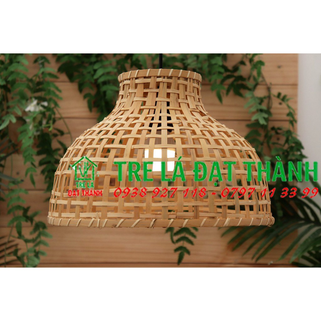 Đèn mây, đèn tre, lồng đèn trang trí, đèn chao cạp gỗ,đèn thả quán ăn,quán bún đậu