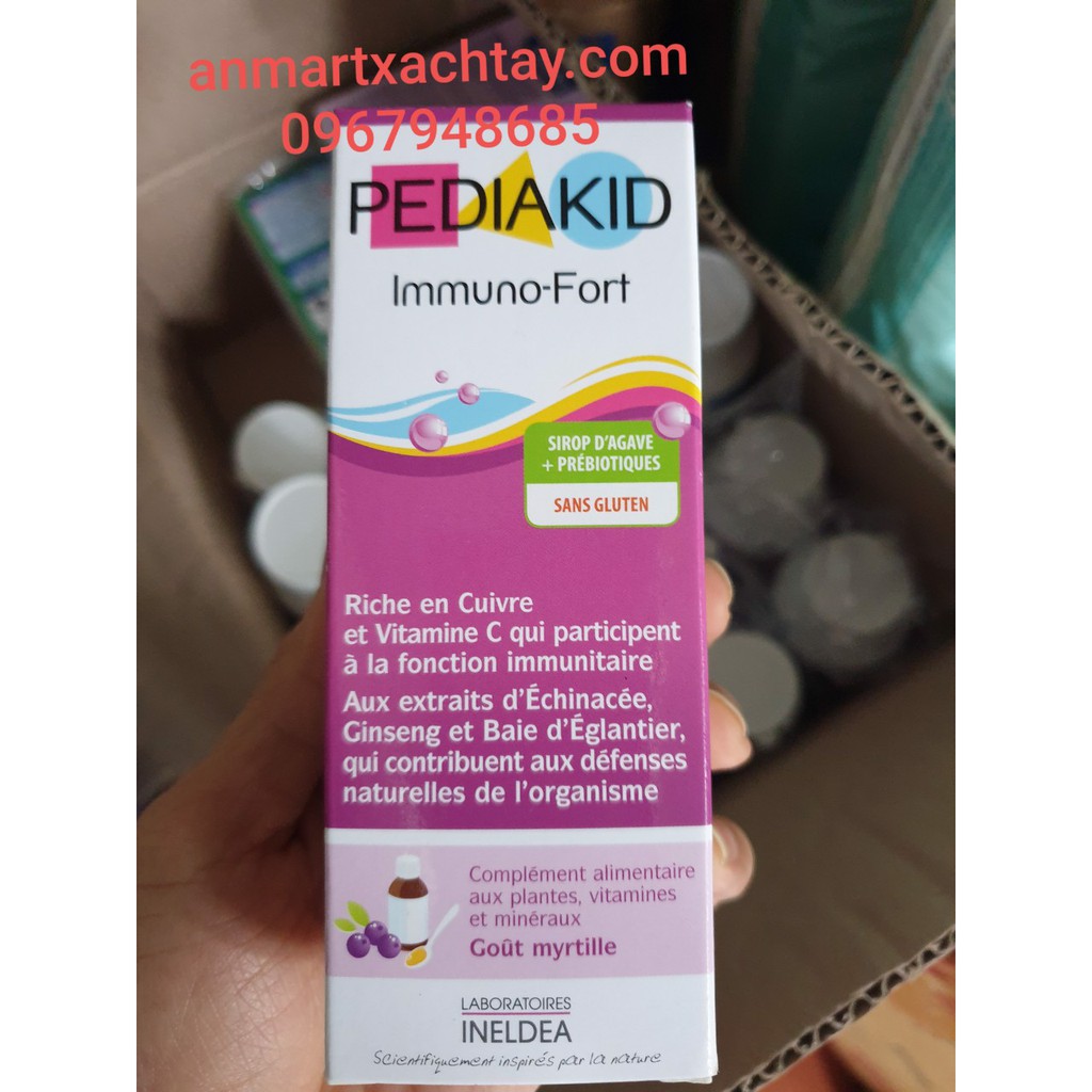 PEDIAKID IMMUNO-FORT TĂNG SỨC ĐỀ KHÁNG