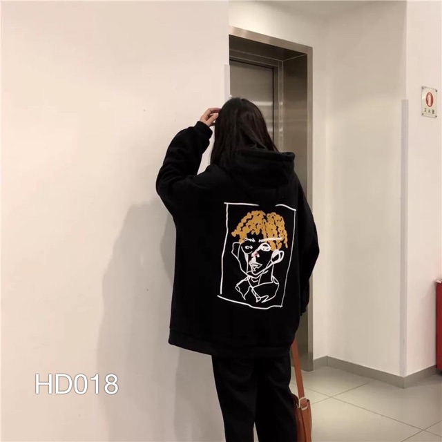 Áo hoodie nam nữ VN CLO in hình tóc vàng - HD018
