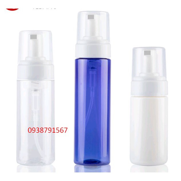 CHAI NHỰA RỖNG XỊT TẠO BỌT DÙNG CHO XĂM TATTOO CHUYÊN NGHIỆP 40ml-50ml-100ml-150ml