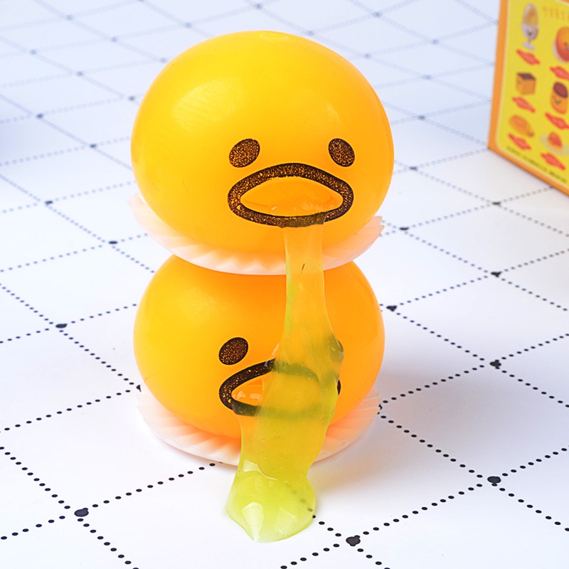 Đồ Chơi Hình Lòng Đỏ Trứng Lười Biếng Phát Nhạc Ngộ Nghĩnh