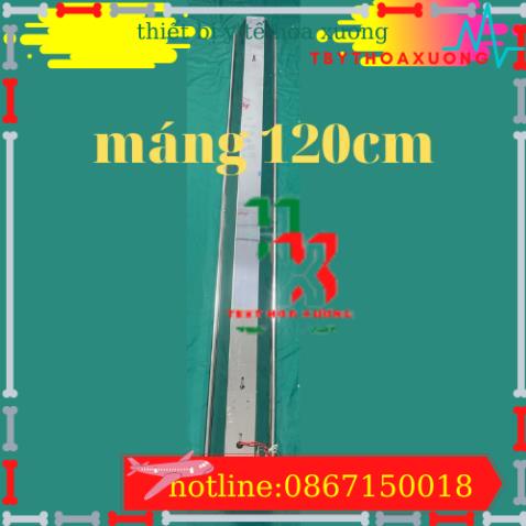 Máng Đèn Cực Tím , Đèn Tia UV 120cm Diệt Khuẩn Không Khí-(Máng inox)