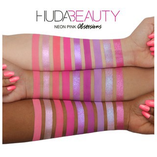 Neon Pink Obsessions Hudabeauty - Bảng Phấn Mắt 9 ô 1.1g