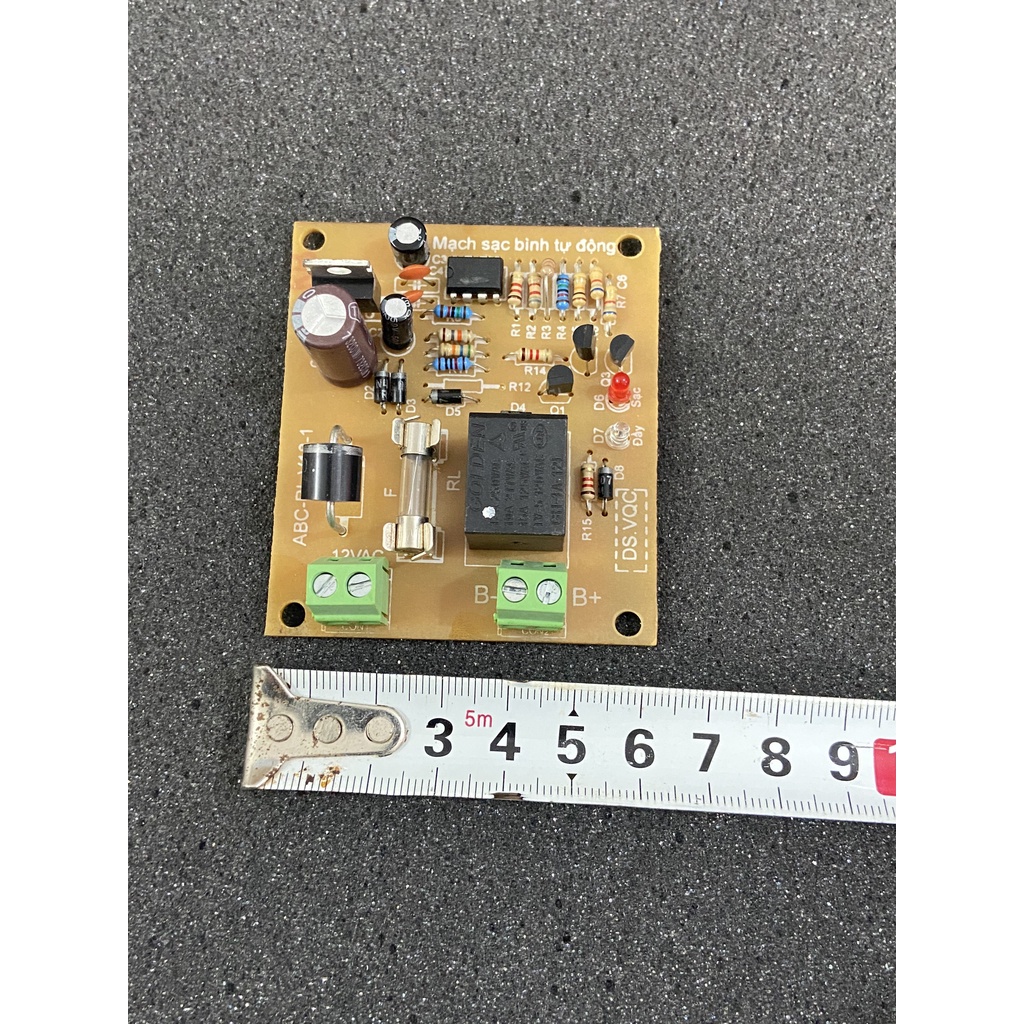 Mạch sạc bình ắc quy 12v tự ngắt