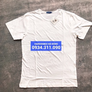 Áo đông xuân cộc tay (trắng) cotton 100% Hanosimex chính hãng