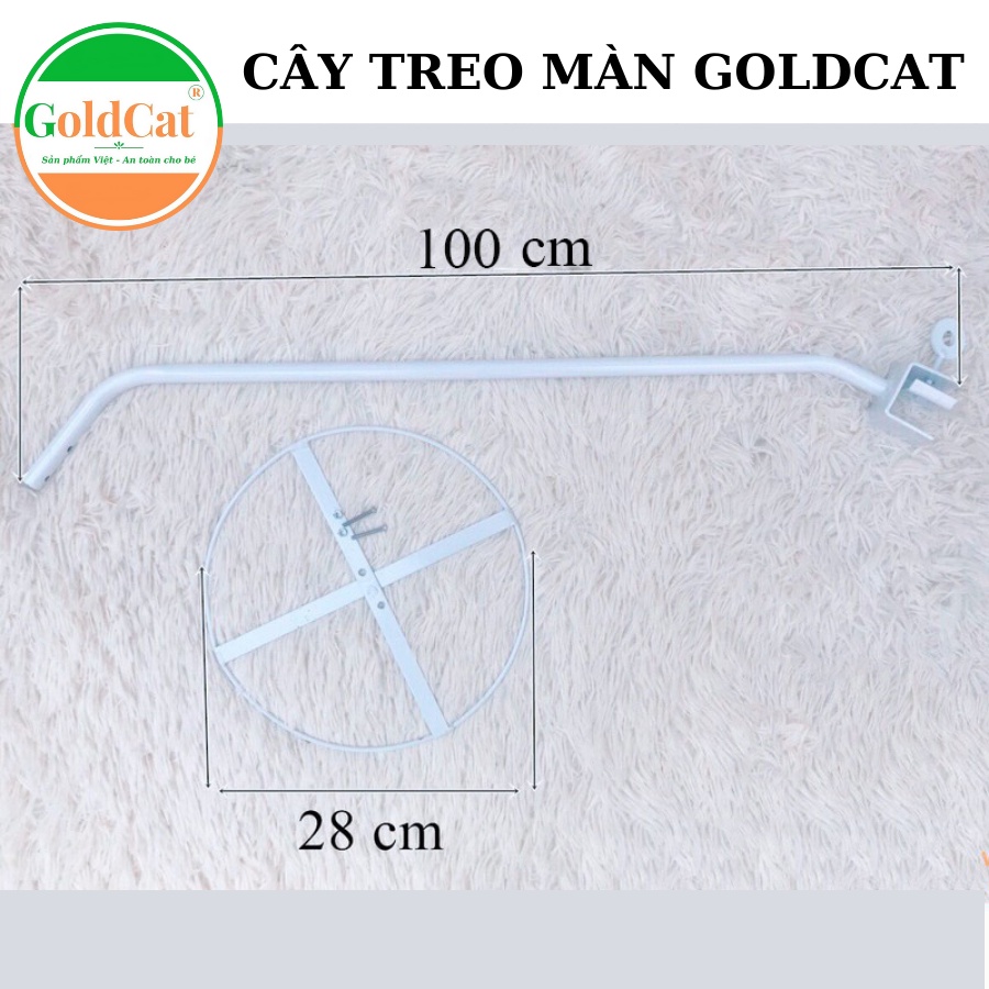 CÂY TREO MÙNG CŨI GOLDCAT - TẠO ĐỘ THÔNG THOÁNG KHI DÙNG MÀN CHÔNG MUỖI CHO CŨI TRẺ EM