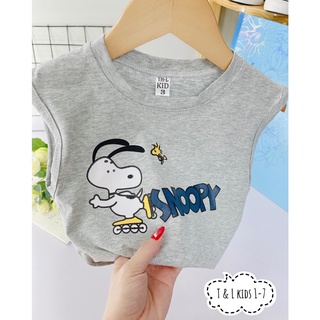 [Siêu Sale] Áo ba lỗ in hình SNOOPY