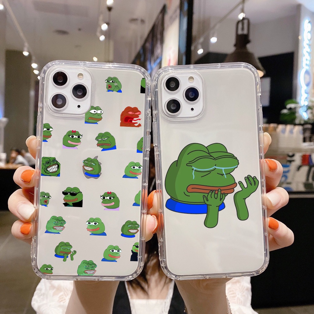 Ốp điện thoại in hình ếch xanh Pepe dành cho Vozer