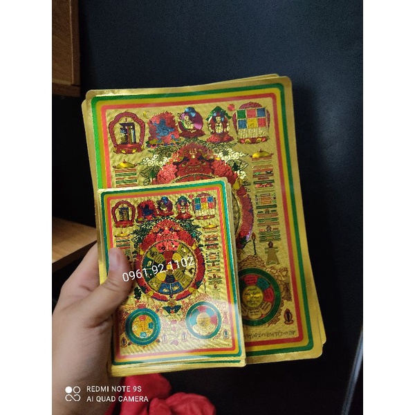 Miếng dán văn thù cứu cũng bát quái hàng y hình shop chup