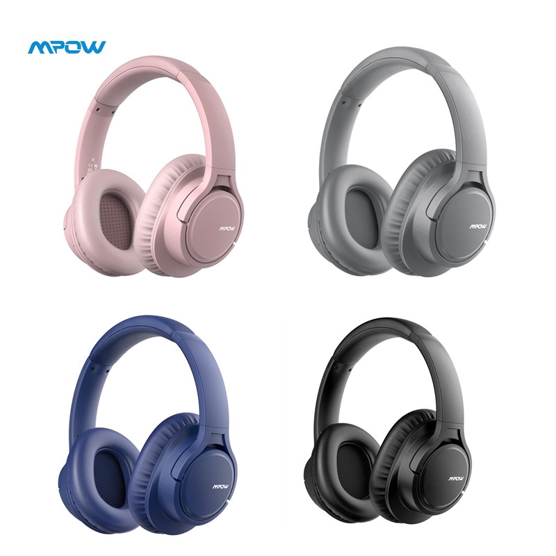 【Mpow H7】Bluetooth 4.1 Headphones Over Ear Stereo Wireless Headset with Mic& Earpads