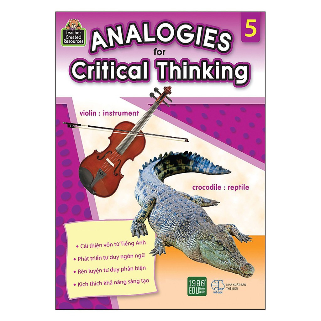 Sách - Analogies for Critical Thinking (Tập 5) (Xả Kho)