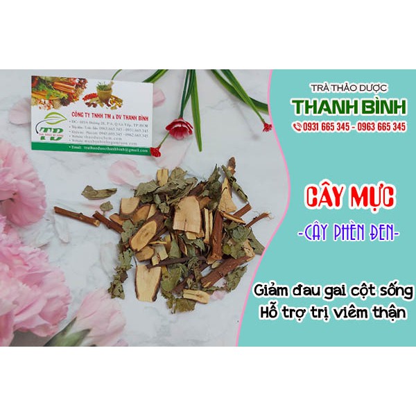 Cây Phèn Đen 500g [Cây Mực] - Thảo Dược Sấy Khô Loại 1