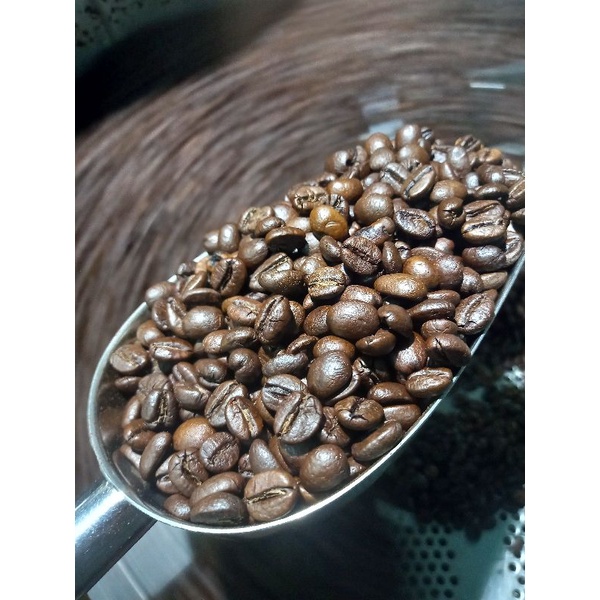 1kg cà phê hạt Nguyên chất ( robusta, arabica,culi)