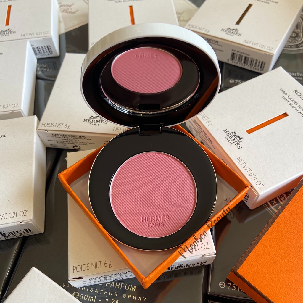 Má Hồng Hermes - Rose Hermès Silky Blush Powder