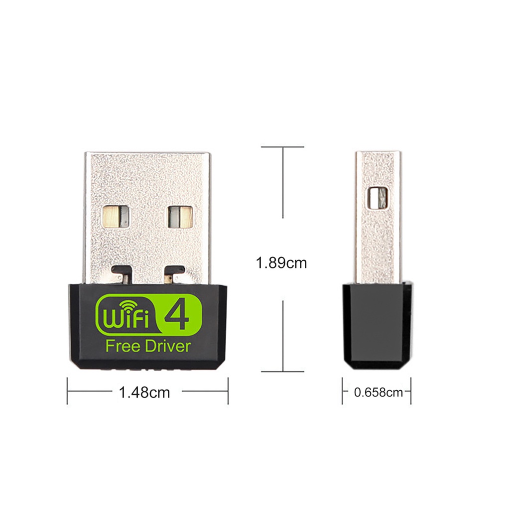 Thẻ Mạng Không Dây Tốc Độ Cao 150Mbps RTL8188 Không Cần Truy Cập USB Có Ăng Ten Điều Hướng Omni
