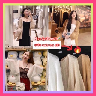 Freeship đơn từ 99k_ áo khoác len cardigan quảng châu_kèm ảnh thật