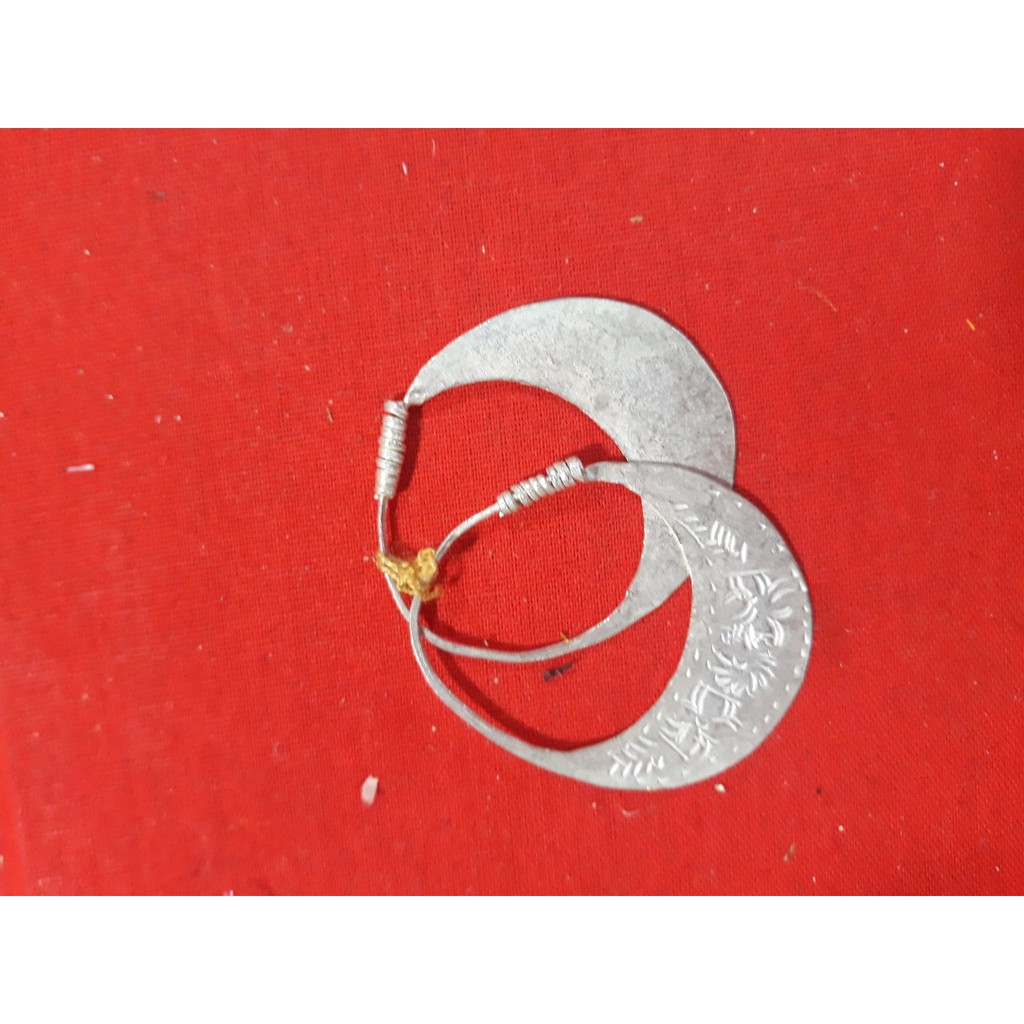 Khuyên tai mạ bạc 1 đôi