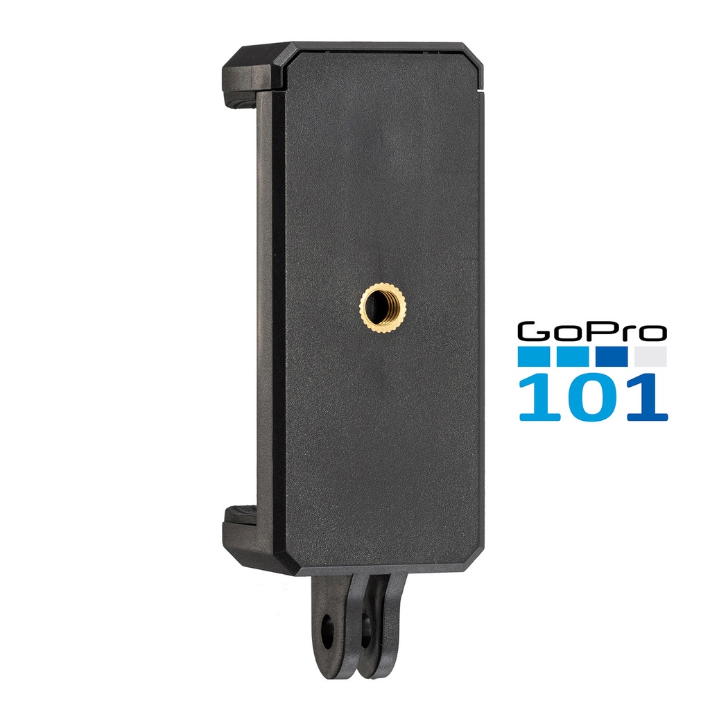 Kẹp điện thoại có Hotshoe chân Gopro + chân vít 1/4 cái  - Gopro101 - inoxnamkim