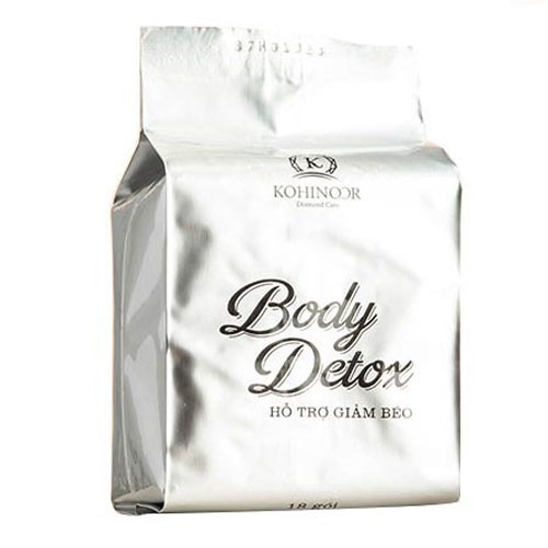 (Tặng bình) Body Detox Kohinoor, Cần tây, Lá sen, Trà xanh- Hỗ trợ giảm béo, thanh lọc cơ thể (Hộp 36 gói)