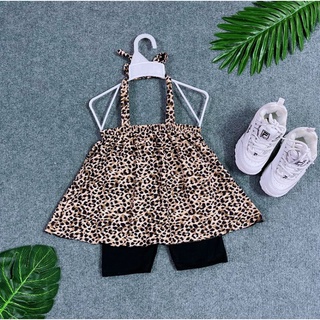 Set Yếm Beo Cho bé gái